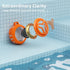 EBODA Bluetooth Shower Speaker, IPX7 Waterproof Portable Wireless Mini Speaker, 2000 mAh with RGB Light for Pool,