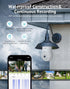 LaView 4MP Bulb Security Camera, 2.4GHz, 360° 2K Wireless Outdoor Indoor with Motion Detection and Audible Alarm