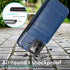 iPhone 13 Pro Wallet Case with Credit Card Holder, PU Leather Case for 6.1 Inch (Blue)
