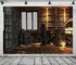 BELECO 5x3ft Fabric Magical Fantasy Library Backdrop Vintage Wooden Bookshelf Backdrop Antique Book Racks Globe Ancient