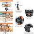 UURig 55" TP-16 360 VRIG Selfie Stick Tripod with Hidden Phone Holder, Extendable Camera Stand with Ball Head