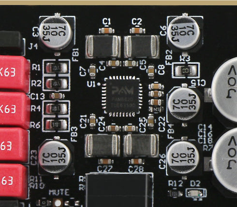 DROK 12V Amplifier Board, 15W+15W Dual Channel Audio Amplifier, PAM8620 Digital Stereo Amp Module