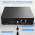 Togconn (3.5mm 2 Pack, 3.5mm Toslink to Mini Toslink Jack) Audio Adapter Toslink Female to Jack Mini Male S/PDIF
