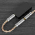 Geekria 4.4MM Male to 3.5MM Female Headphones Plug Adapter, Copper and Silverplated Audio Dongle