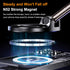BLISSJU Vacuum Magnetic Car Phone Holder Foldable Mount with Ultra Suction Cup for Magnetic Phone Cases Cell Phone