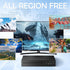 Delleson 1080P Region Free DVD Players for Smart TV All Region DVD Player with USB Input, Compact CD DVDs Players