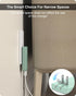65W GaN USB C Charger, 3 Port Flat USB Wall Charger with USB C and USB A, Ultra-Slim GaN Charger PD3.0&PPS, Foldable Plug for Travel for MacBook, Laptops, Tablets, iPhone 15, Samsung(Mint Green-65W)