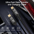 KMMXXCPM 10ft/3 4/3,usb4 40gbps 240W charging,8K/4K long usb c to usb c cable M Compatible With Thunderbolt cable