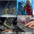 Emergency Radio Waterproof Bluetooth Speaker, Portable AM FM NOAA Weather Radio, Hand Crank Solar Powered, 5000mAh