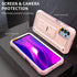 Samsung Galaxy A32 5G Case - Pink with Built-in Screen Protector, Kickstand & Ultimate Drop Protection.