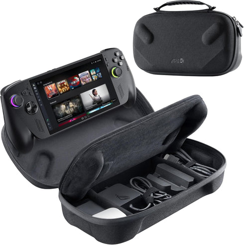 (2025) -BG0136 JSAUX Carrying Case for ROG Xbox Ally / ROG Xbox Ally X Double-Decker, Protective Hard Shell, Dual Layer
