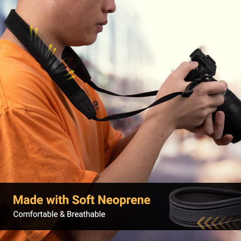 Quick Release Neck Strap for Mirrorless & Compact Cameras - Comfortable & Durable