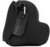 MegaGear "Ultra Light" Neoprene Camera Case Bag with Carabiner for Nikon COOLPIX P600, P610 (Black), PU Leather