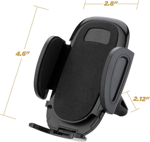 Scosche SUHV-XCES0 Select Vent Phone Mount for Car with Removable Clips and Quick-Release Button
