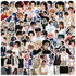 110pcs Cute Trendy Kpop Singer Boy Group Stickers, Vinyl Waterproof for Teens, Laptops, Journals, Travel Case