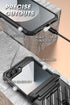 SUPCASE Samsung Galaxy Z Flip 6 Case - Black, with Stand & Belt-Clip, Hinge Protection, Full Body Rugged