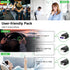 USB C to Multi 4 in 1 Long Charger Cable - Dual Lightning/Type C/Micro USB Connector, 2M/6Ft 6A PD Fast Long Charging
