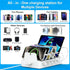 COZOME 6 Charging Station for Multiple Devices, Port USB Desktop Charger Dock Compatible with iPad, Samsung, Android