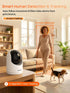 Tenda 2K 6 360 2-Way 24/7 Storage(CP3-V3.0) Indoor Security Camera for Baby Monitor, WiFi Pet/Dog Camera for Home