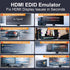 AviWrap 2.1 1080p@120Hz/144Hz/240Hz HDMI EDID Emulator Passthrough, HDMI Male to Female HDMI Adapter for Home Theater