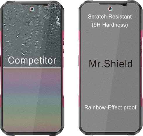 Mr.Shield Tempered Glass Screen Protector for Doogee V20S / V20 Pro 5G - 3-PACK