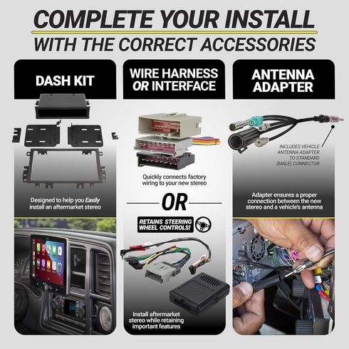 FD16B 1998-2011 Scosche Stereo Wiring Harness Compatible with Select Non-Amplified Ford, Lincoln, Mazda, Mercury