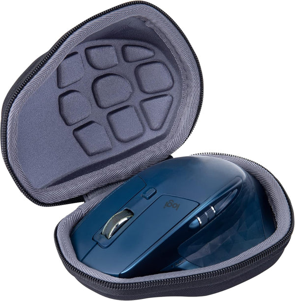 co2CREA Hard Travel Case Replacement for Logitech MX Master 2S / MX Master 3 Wireless Mouse (Black Case)
