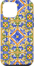 iPhone 14 Pro Max Case - Sicilian Italian Summer Tiles Mosaic Majolica Art Design