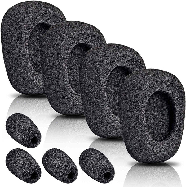 B550-XT Kit Replacement Ear Pads Cushion Mic Foam Compatible with B550-XT, B550XT, B450-XT Headset, I B550 XT