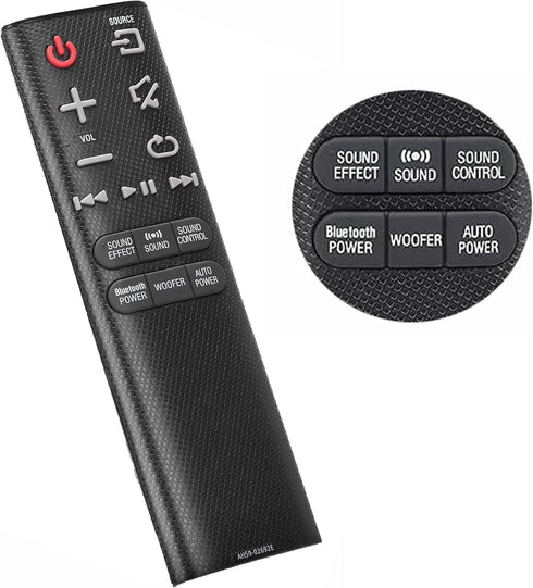Replacement Remote AH59-02692E for Samsung Soundbar and HW Series Speaker System
