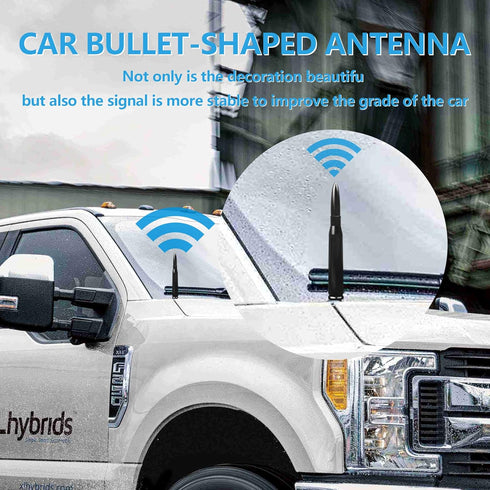 Turcee F150 F250 F350RAM 1500 2500 3500 Car Bullet Antenna,Truck Exterior Decoration Accessories Car Vehicle