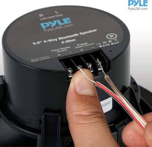 PYLE Speaker Zip Wire, 2 Tone Color Multi-Purpose 16 Gauge Audio Wire, 100 ft. Spool for Home Entertainment