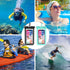 Waterproof Cell Phone Case, IPX8 Phone Pouch for iPhone 15 14 13 Pro Max Plus Galaxy S22 S23, 2 Pack (Black+Light Green)