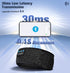 Bluetooth Headphones Headband, Reflective Black Wireless Over Ear for Night Cycling, Jogging, Hiking