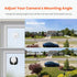 Window Mount for Litokam Window Camera Only, Adjustable Angle Tilt(Up/Down/Left/Right), No Screws, No Reflections