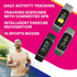 OCTANDRA Active 2 VeryFit Fitness Tracker, Sleep Monitor, Step Counter, IP68 Waterproof Activity Running Smart Watches
