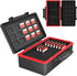 Kiorafoto 36 Slots SD MSD Memory Card Case Holder, Water-Resistant Anti-Shock Storage Organizer for 21 SD Cards