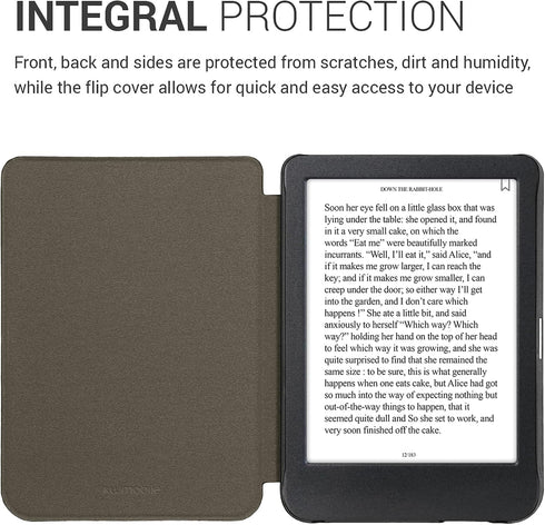 Blue Fabric Flip Folio Case for Kobo Clara BW/Colour