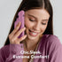 iPhone 14 Pro Case - Slim Shockproof Silicone, MagSafe Compatible, Blackcurrant, with Camera Protection & 2X Screen