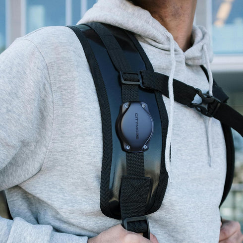 AirTag Strap Mount | Airtag Holder case 1 Pack Compatible with Apple AirTag, IPX8 Waterproof & Discreet | for Backpacks, Bags & Camera Straps Hidden