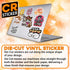 CRSTICKER V3 Team Tofu Vegan Sticker Waterproof Vinyl Decal for Water Bottles Tumbler Laptop Car Kindle - Gift for Kid