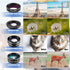 16 Pcs Phone Camera Lens Kit, 16 in 1 with Selfie Light and Universal Clip for Most Phones
