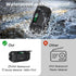 Portable Emergency Weather Radio with Waterproof Bluetooth Speaker, Hand Crank Solar Rechargeable, 5000mAh Charger,