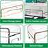 2 5.5 Inches AMT Clear Acrylic Monitor Stand Riser Tier, High Clear Computer Desk Organizer Shelf for Multi Media PC