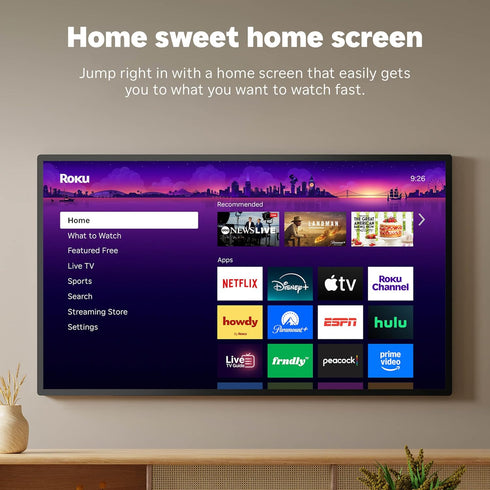 Roku 4K Streaming Stick Plus - & HDR Streaming Device for TV with Voice Remote - Free & Live TV