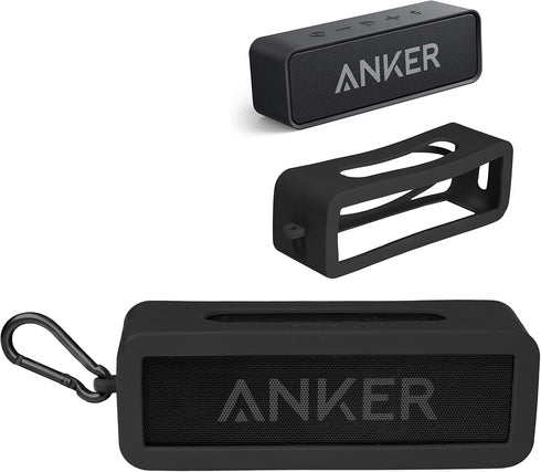 Alltravel Silicone Bumper for Anker Soundcore Motion B Bluetooth Speaker, Customized Skin