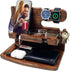 VEIYAILU Gifts for Men Boyfriend Dad Husband Him Wood Phone Docking Station