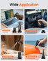MF60 Duster-110000RPM 3-Speed 5 Nozzle WOLFBOX Compressed Air Super Power Electric Air Duster, Adjustable Rechargeable