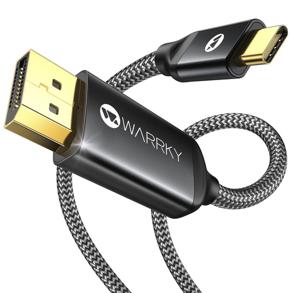 Warrky USB C to DisplayPort Cable, 8K 60Hz, 4K 240Hz, Type-C to Display Port Cord for MacBook Pro/Air