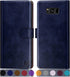 SUANPOT for Samsung Galaxy S8 5.8" - RFID Blocking Leather Wallet Case, Credit Card Holder, Shockproof Cover for